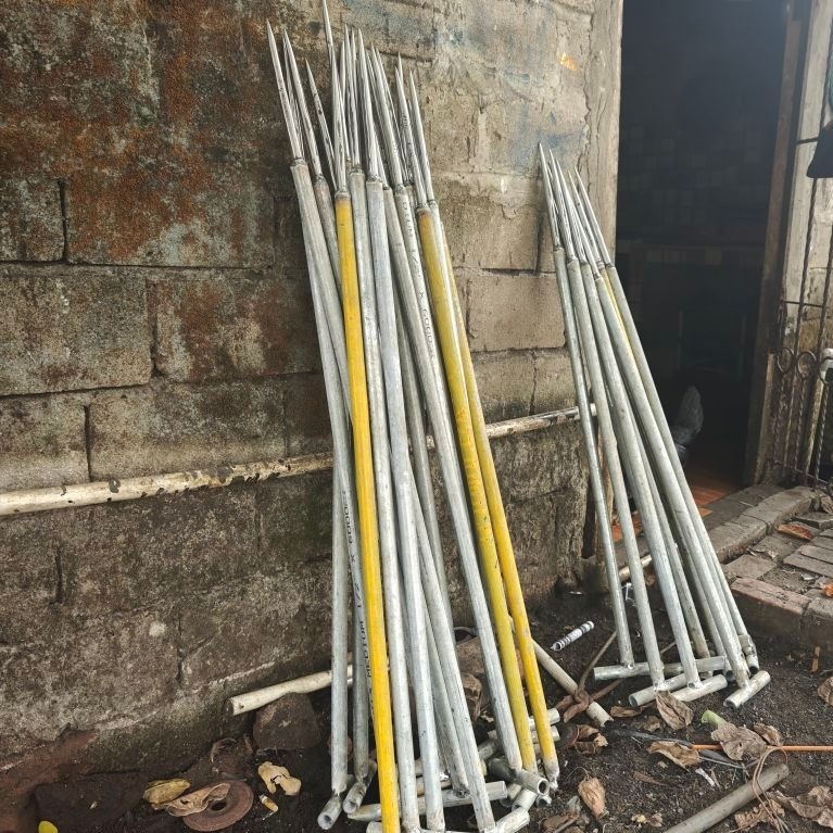 Tojok Sawit Pipa Galvanis Tebal Anti Karat / Alat Tusuk Buat Sawit TBS Super Kuat / Loading Kelapa S