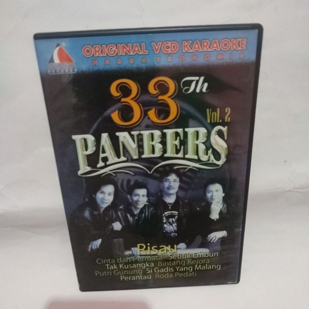VCD KARAOKE 33 TH PANBERS VOL2 RISAU