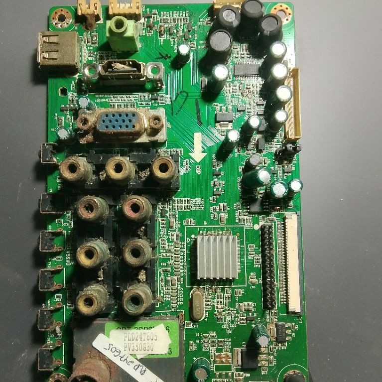 mainboard televisi Polytron PLD 247605