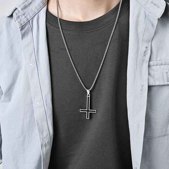 KALUNG SALIB ST PETRUS / KALUNG SALIB ANTI KARAT / KALUNG SALIB EMAS / KALUNG SALIB RPIA WANITA / KA