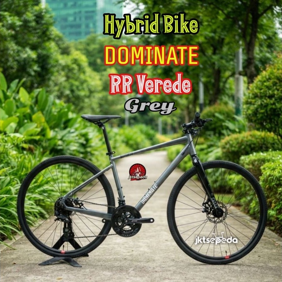 Sepeda Hybrid Bike DOMINATE RR VERDE