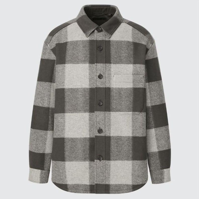 Uniqlo Overshirt Wol Brown