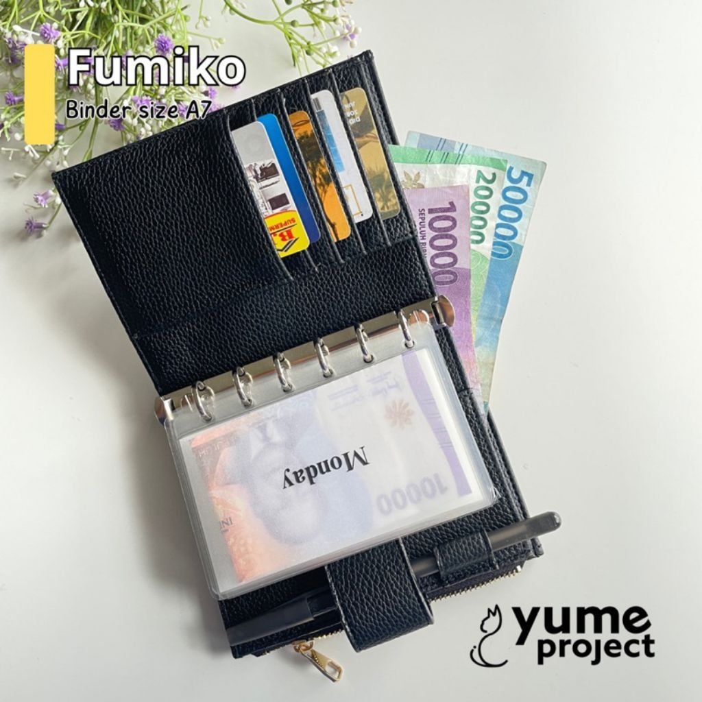 Fumiko Binder A7 | Binder Budget Cash Envelope