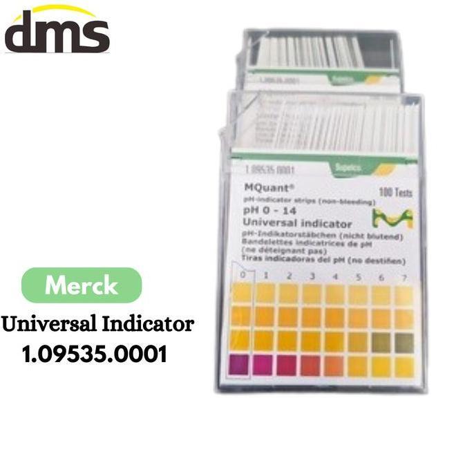 Universal Indicator, Kertas Lakmus Ph 0-14 Merck