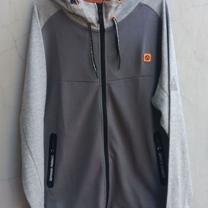 Jaket Hoodie Ziper Outdoor Products keren