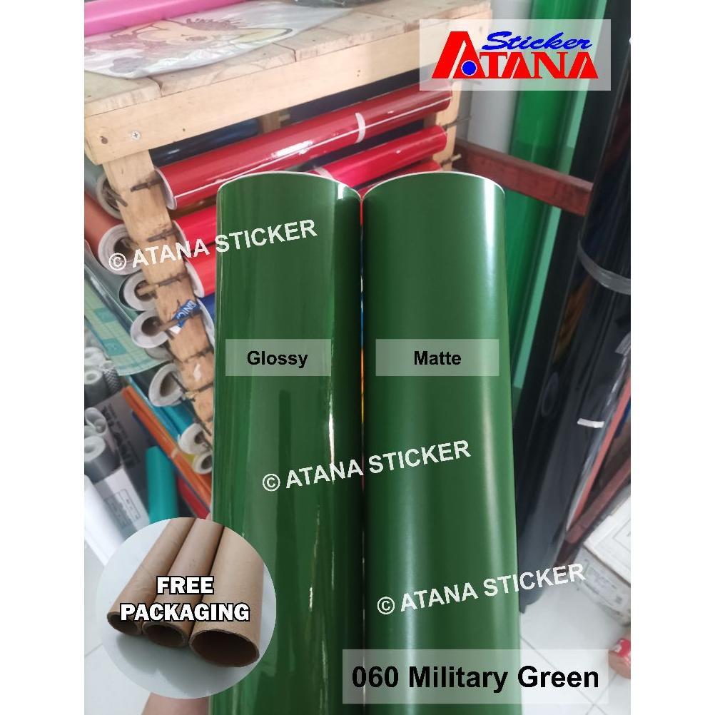 Terlaris Skotlet Hijau Army Glossy Doff Military Green 060 Combat Olive Bronze Militer Tentara Tni L