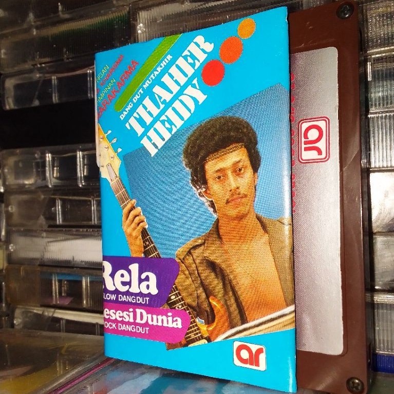 Kaset Kaset Audio Thafer Hendy Rela Slow Dangdut Resesi Dunia Rock Dangdut