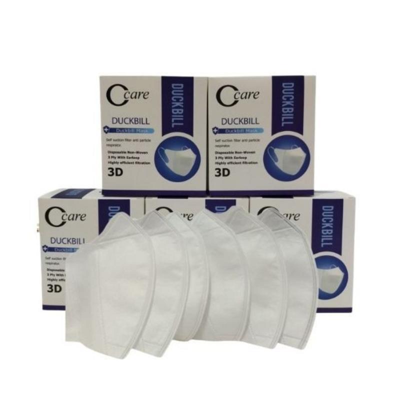 SOLVYNMARKET (COD) MASKER DUKBIL 3 PLY ISI 50 PCS/ MASKER DUCKBIL BERGARIS/ DUCKBIL CCARE HEMAT