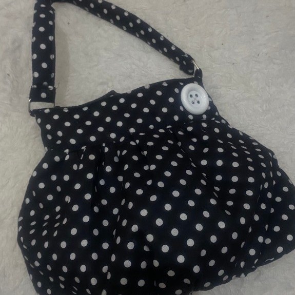 [PRELOVED] Geesacstudio Elly Ballon Polkadot Button Bag