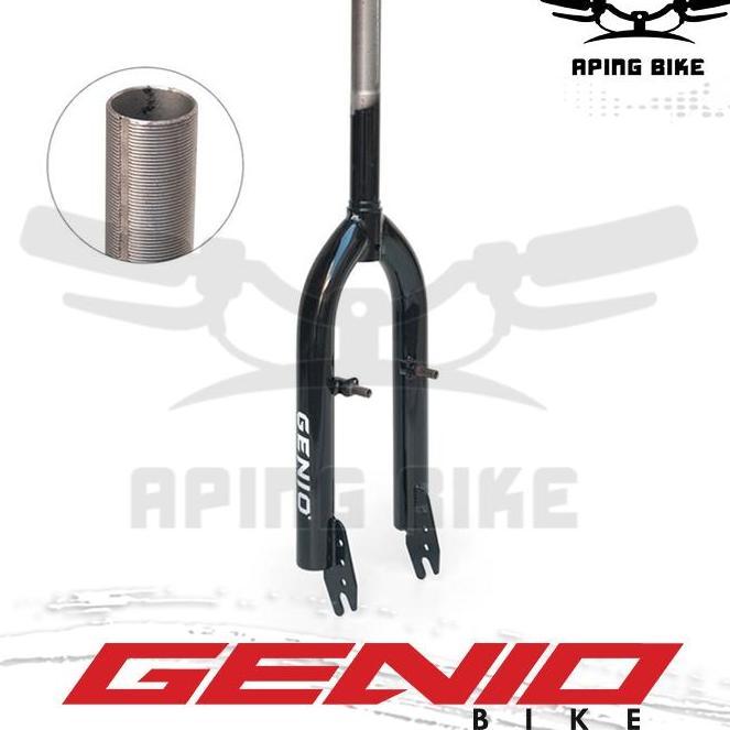 Fork Bmx 20 Genio Pivot Hitam Garpu Sepeda Bmx 20