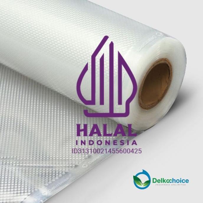 Plastik Vacuum Bag Emboss Vacum Vakum Sealer Delkochoice Roll