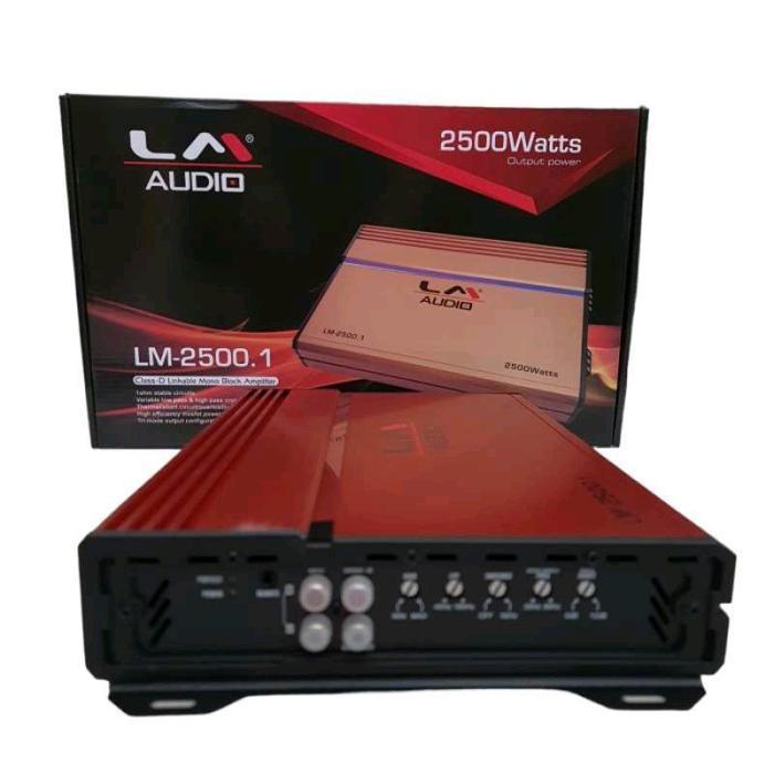POWER MONOBLOCK LM AUDIO LM-2500.1 CLASS D 12 VOLT AMPLIFIER SUBWOFER SUBWOOFER 1 CHANNEL MONOBLOK M