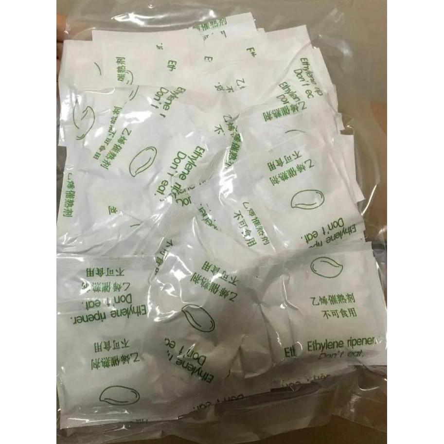 Harvest- Ethylene Ripener 3Gr 1 Pack Isi 80Pcs Etilen Serbuk Pematang Buah Mangga Manggis Pisang Alp