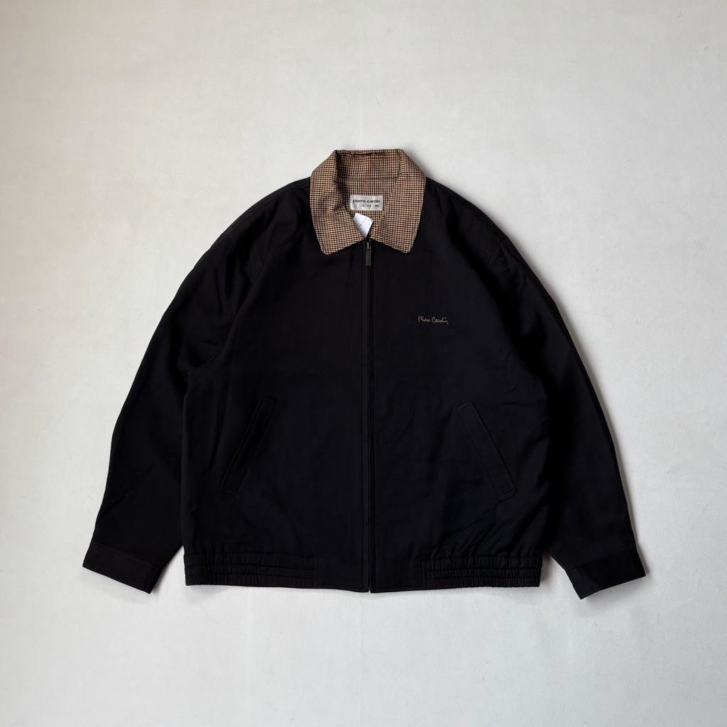 Pierr Cardin Black Work Jacket Wool