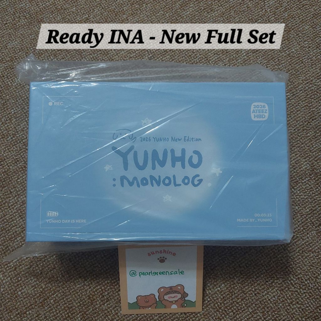 [READY STOCK] ATEEZ YUNHO MONOLOG 2026 HAPPY BIRTHDAY MD
