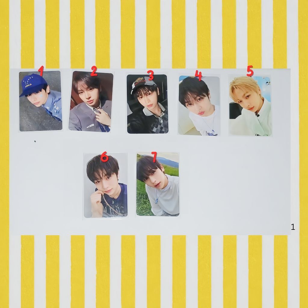 chu yoochan idid official photocard