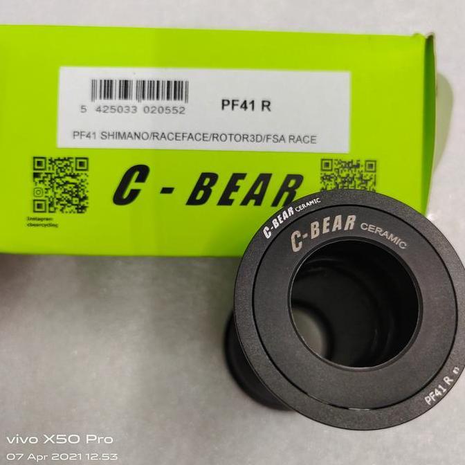 Ready C-Bear PF 41 R Bottom Bracket Ceramic Cbear PF41 R