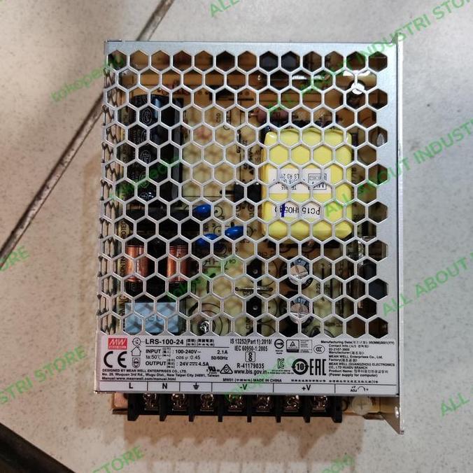 MEANWELL Power Supply LRS-100-24 LRS 100 24 LRS10024 MEAN WELL