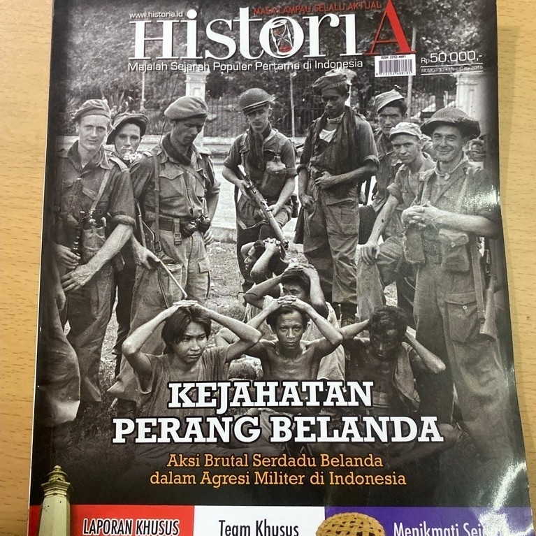 Majalah HistoriA No 33 Tahun III 2016, Kejahatan Perang Belanda