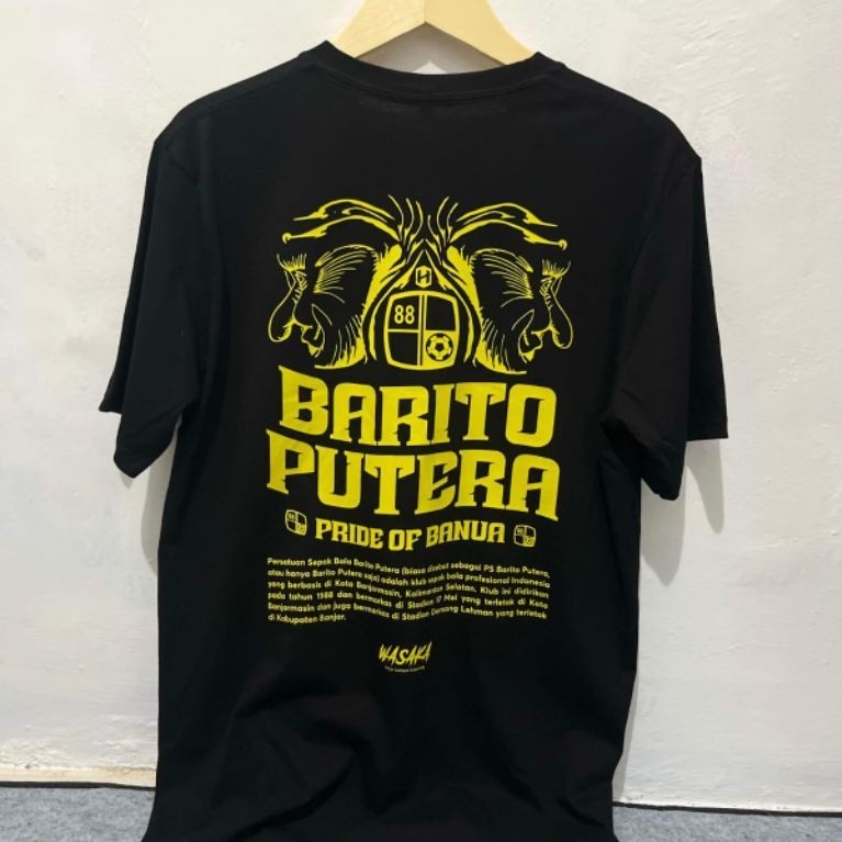 Baju Supoerter Barito Mania Barito Putera fc Wasaka
