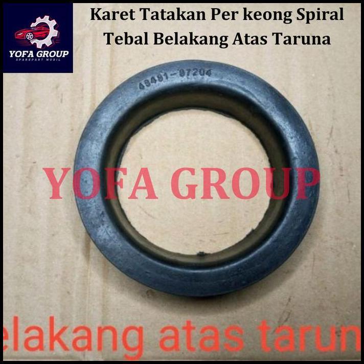 DISKON SPAREPART MOBIL KARET TATAKAN PER KEONG SPIRAL TEBAL BELAKANG ATAS TARUNA 