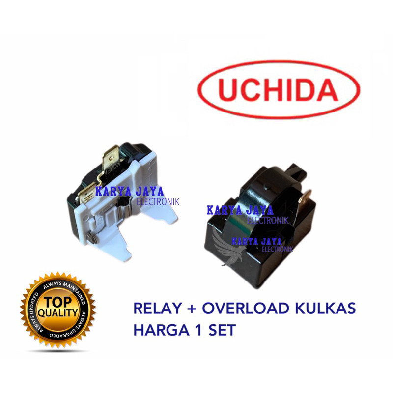 Relay Ptc Overload Kulkas Uchida 1 Pintu / Overload Kulkas Uchida 1 pintu