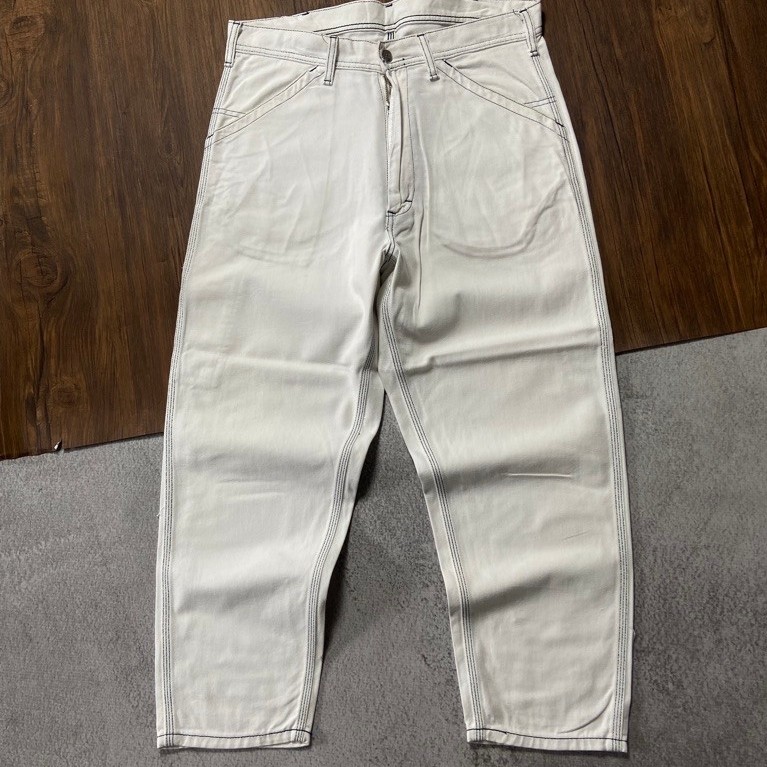 LEE TRUE WHITE CARPENTER PANTS
