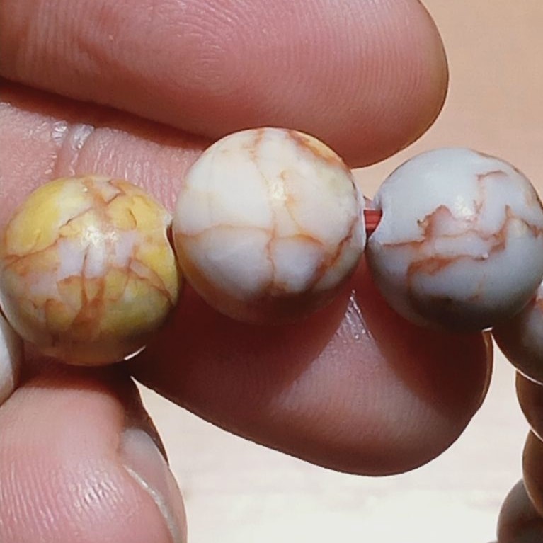 Gelang Batu Urat Merah Tapak Jalak