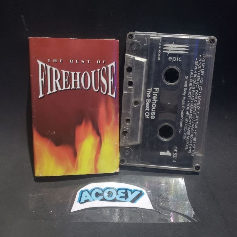 kaset pita firehouse album the best of firehouse