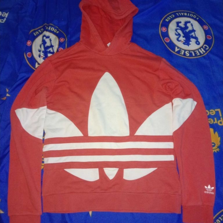 Hoodie Adidas Trifoil Big Logo Original Second