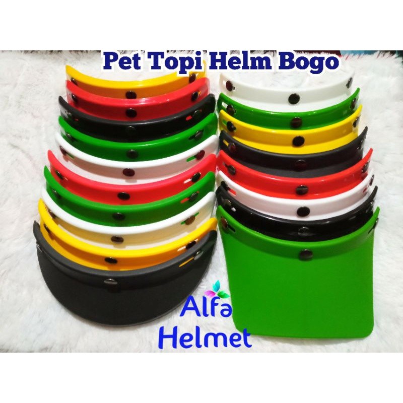PET HELM BOGO / PET HELM RETRO PANJANG PENDEK ( )