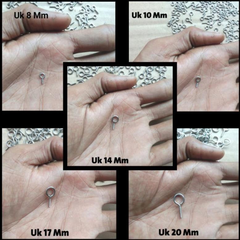 paku ulir skrup 20 mm paku ulir sekrup paku gantungan kunci paku ring gantungan kunci