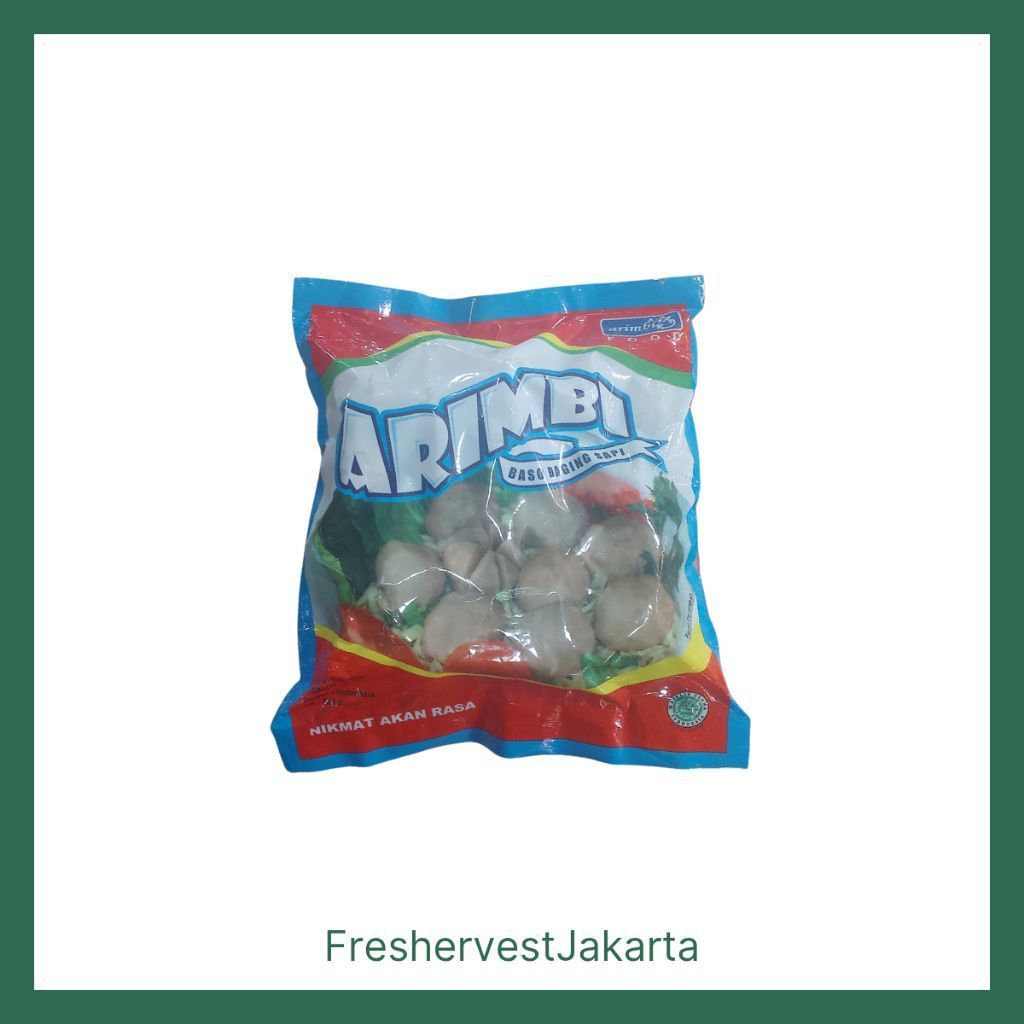 Baso sapi Arimbi bakso sapi 1 pack isi 50 pcs