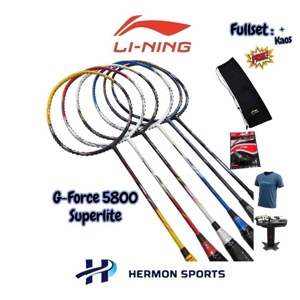 Raket Lining G- Force 5800 Superlite Original