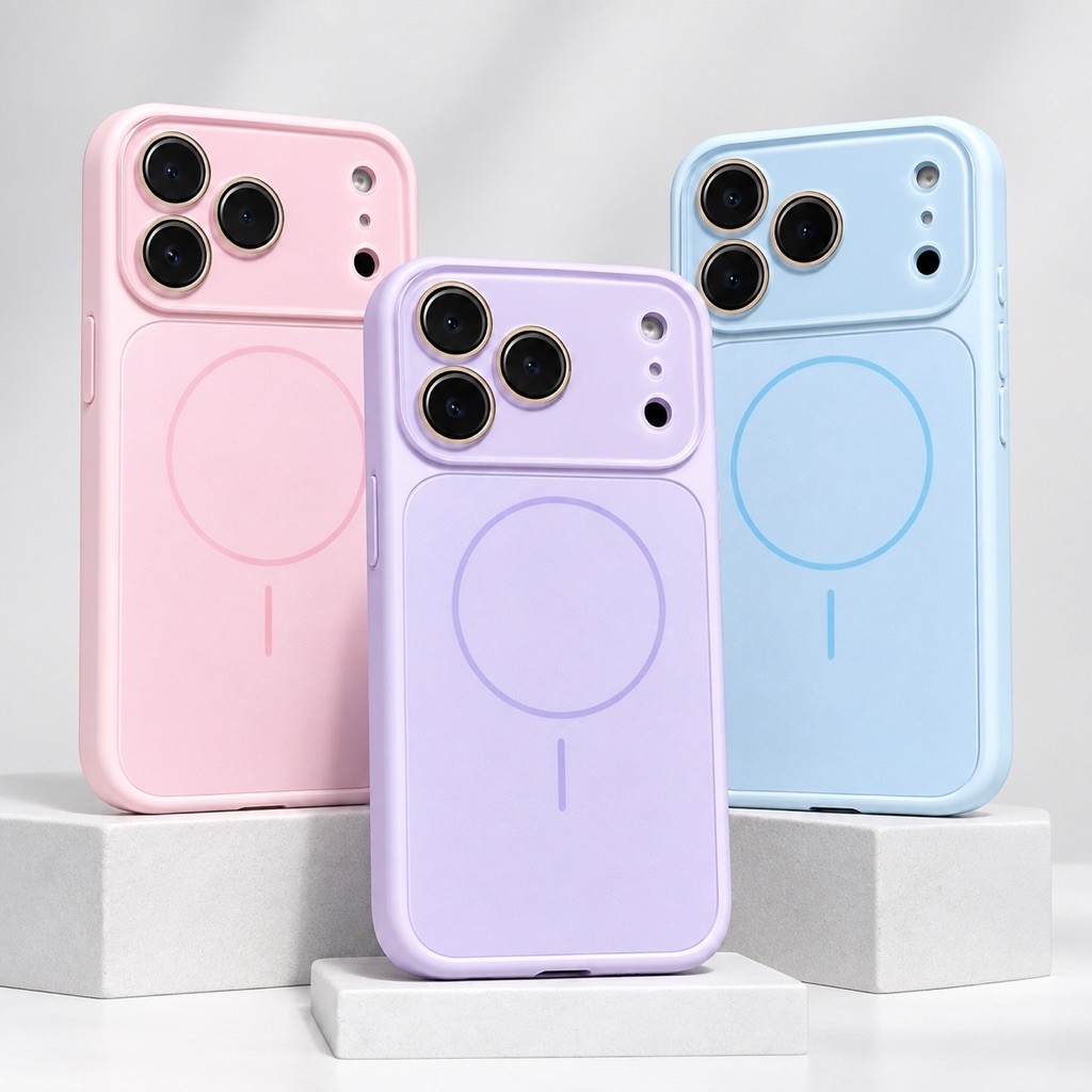Magsnap Case For IPhone 13 14 15 16 17 PRO MAX Casing Premium Magsafe dan Magnetic, Frame Kamera Ful