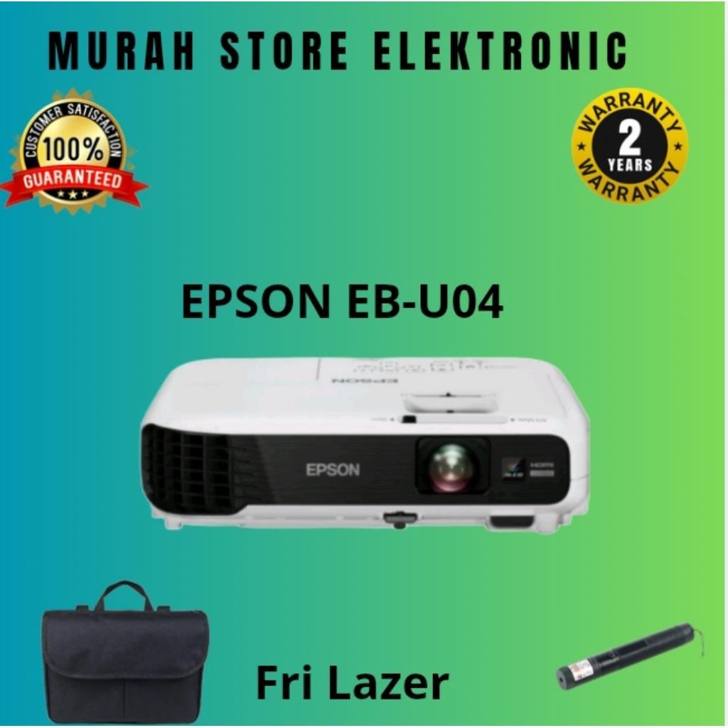 Proyektor Epson EB U04 3000 Lumen Full HD