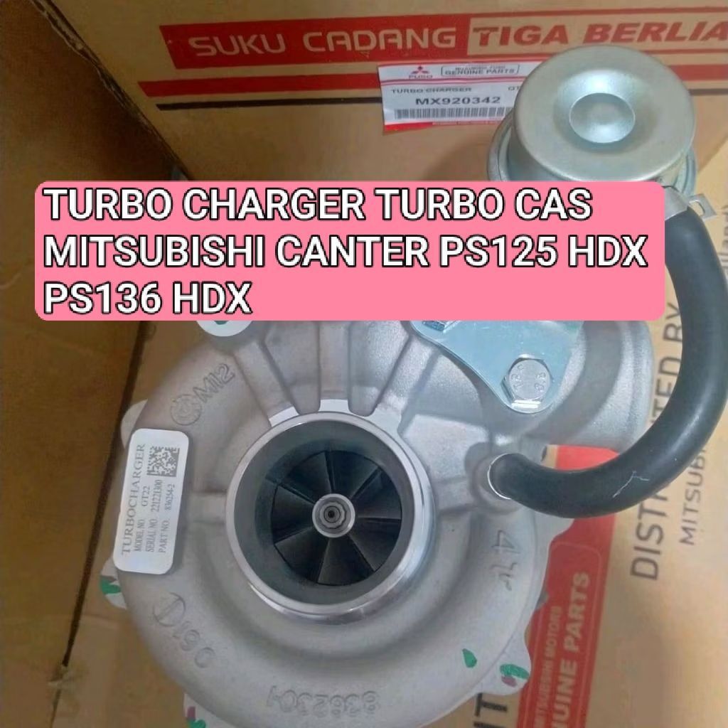 TURBO CHARGER TURBO CAS MITSUBISHI CANTER PS125 HDX PS136 HDX ORI OEM
