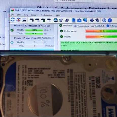 HARDDISK LAPTOP SECOND