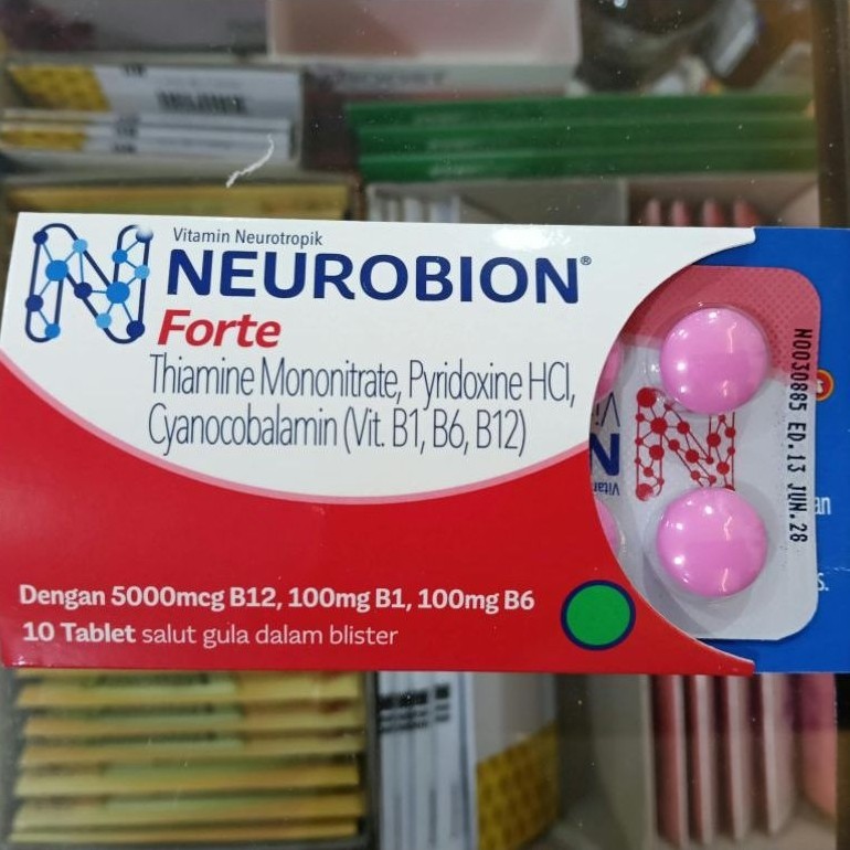 Neurobion Forte 1 Strip 10 Tablet