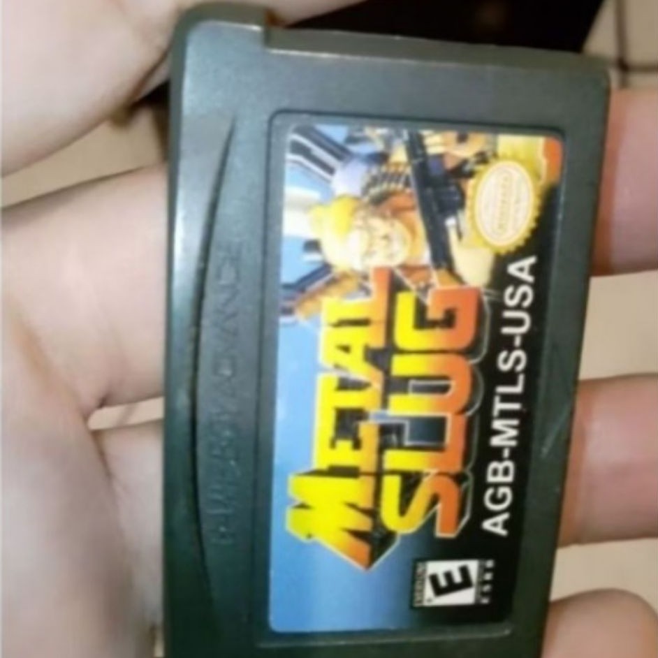 kaset Gameboy Metalslug