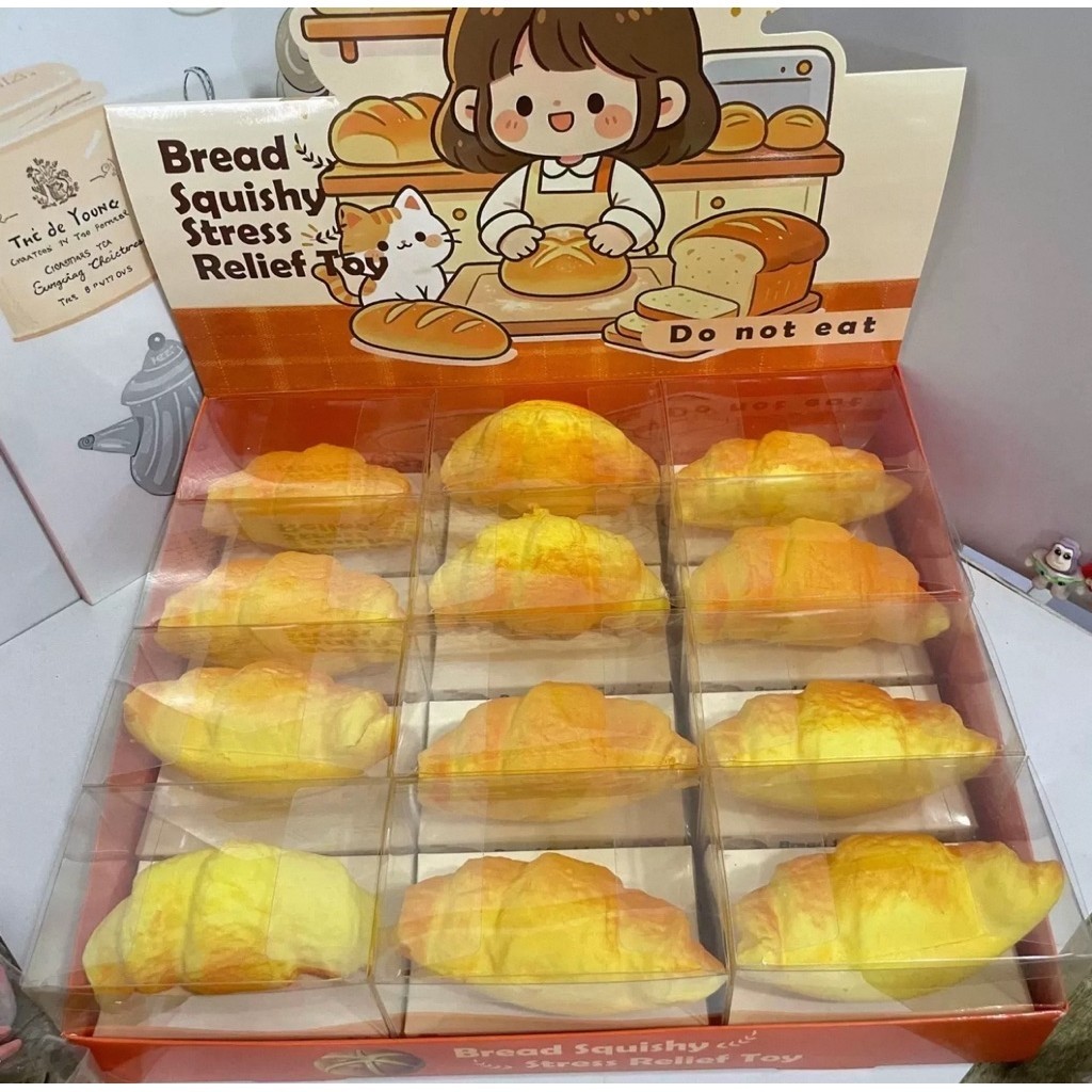 CROISSANT SQUISHY SLOW/SQUISHY WANGI ROTI