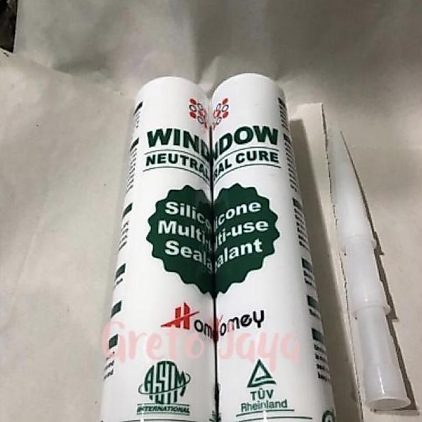 Jgrds59_Store - ( Window Grh ) Lem Kaca Silikon Sealant Silicone Netral Neutral Window Grh Sealan Si