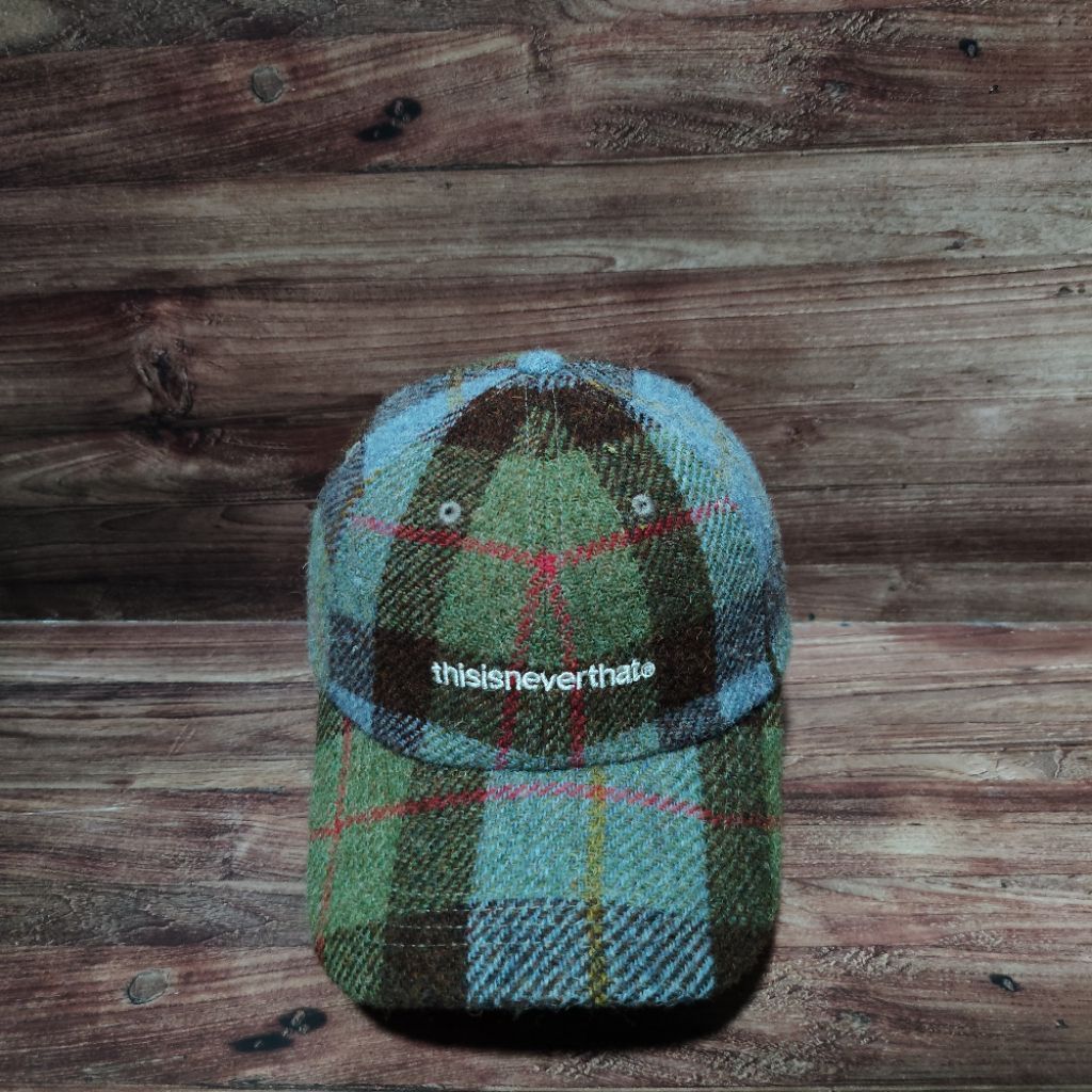 topi baseball caps thisisneverthat x Harris Tweed limited numbering 5/50