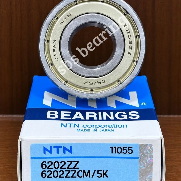 Bearing 6202 ZZ NTN Laher Ukuran 15×35×11