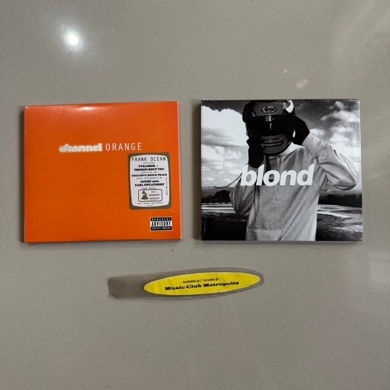 CD FRANK OCEAN - CHANNEL ORANGE / BLOND IMPORTED