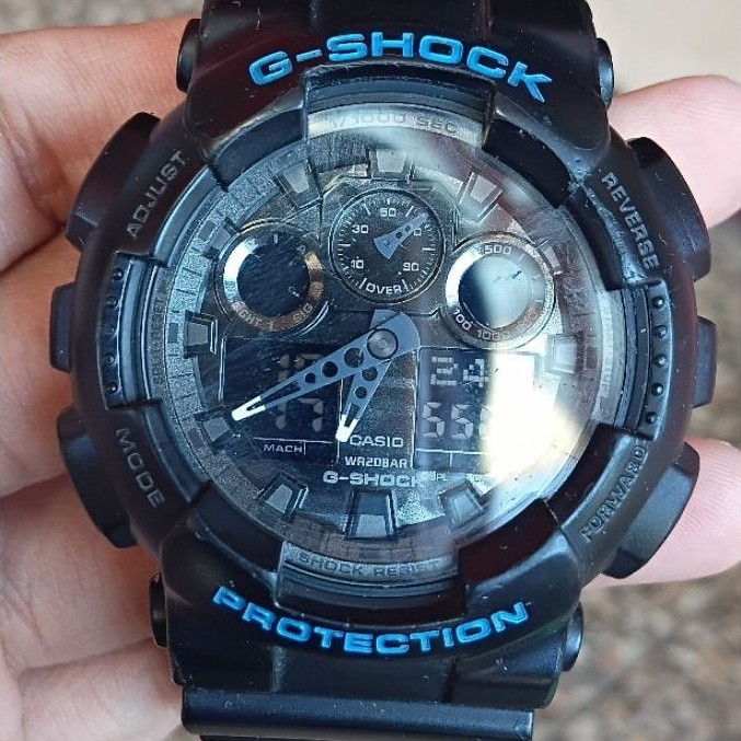 Casio G-Shock GA-100CF Second/Bekas/Preloved