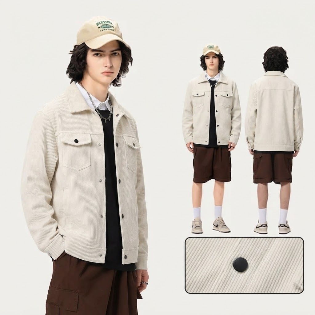 CORDUROY SACHKET / JACKET PREMIUM CORDUROY WORK VINTAGE