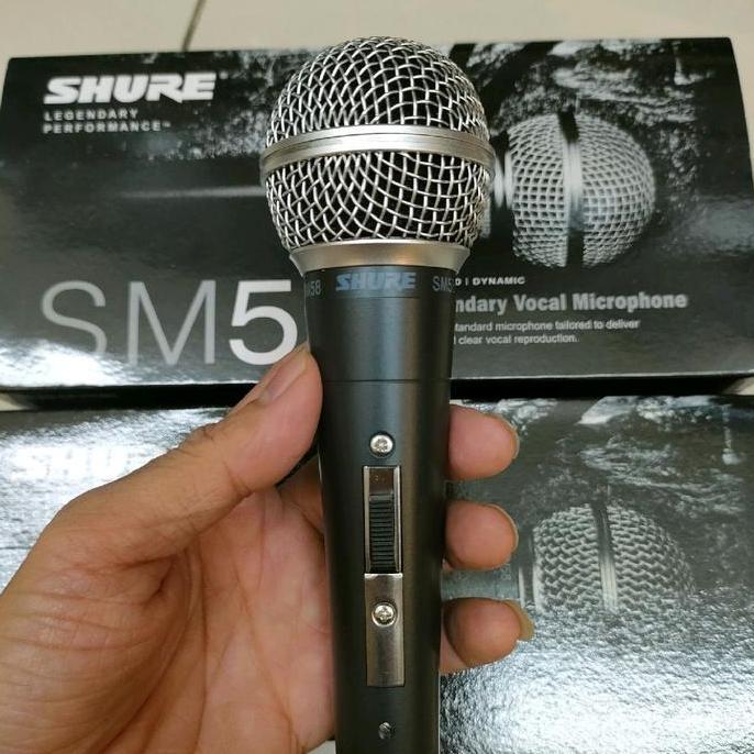 Musica- Mic Kabel Shure Sm 58 Vokal Dynamic