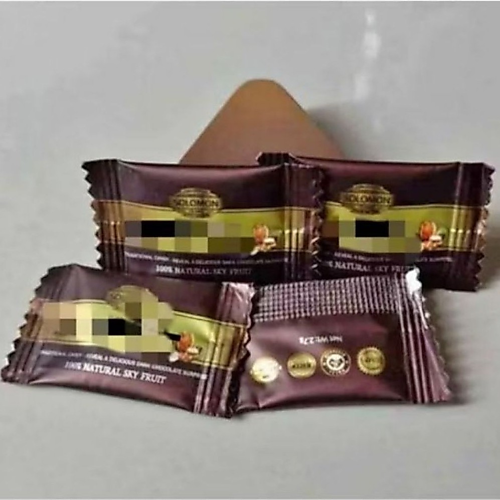 solocco permen cokelat 3pcs