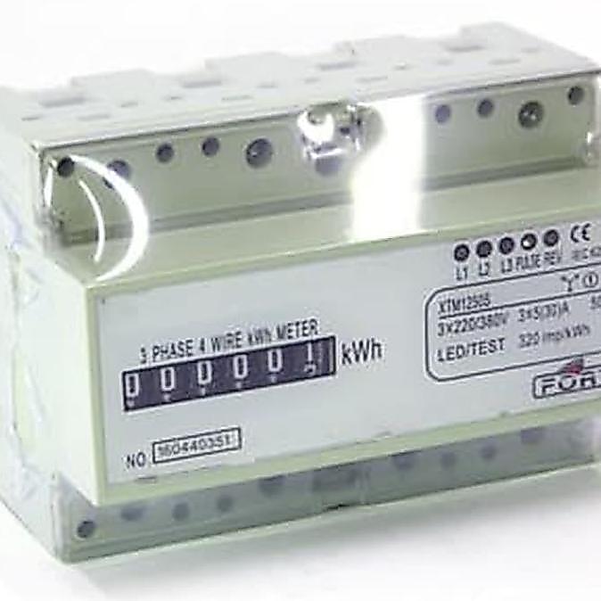KWH METER 3 PHASE FASE FORT CT/5A / KWH METER FORT 3PHASE CT / 5A